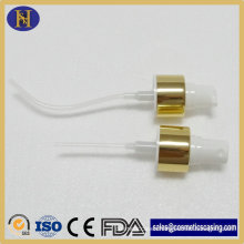 2016 Standard Size Gold Plastic Pump for Cosmetic Bottle